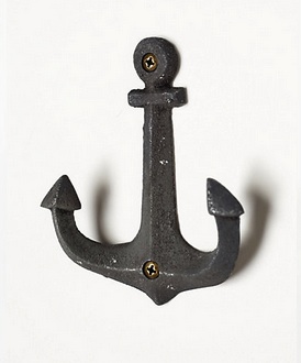 Anchor hook Anthropologie