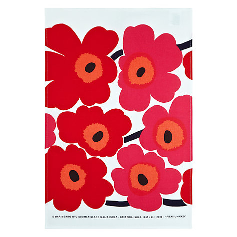 Marimekko Unikko Tea Towel, £29.50 from John Lewis