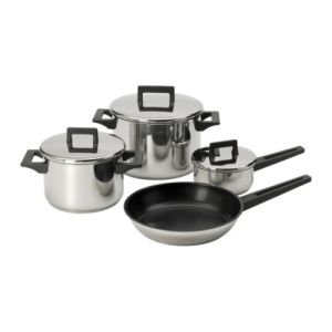 7-Piece Cookware Set (inc lids), £25 - Ikea