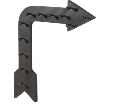 Fairground Arrow Hanger, £59 - Furnish