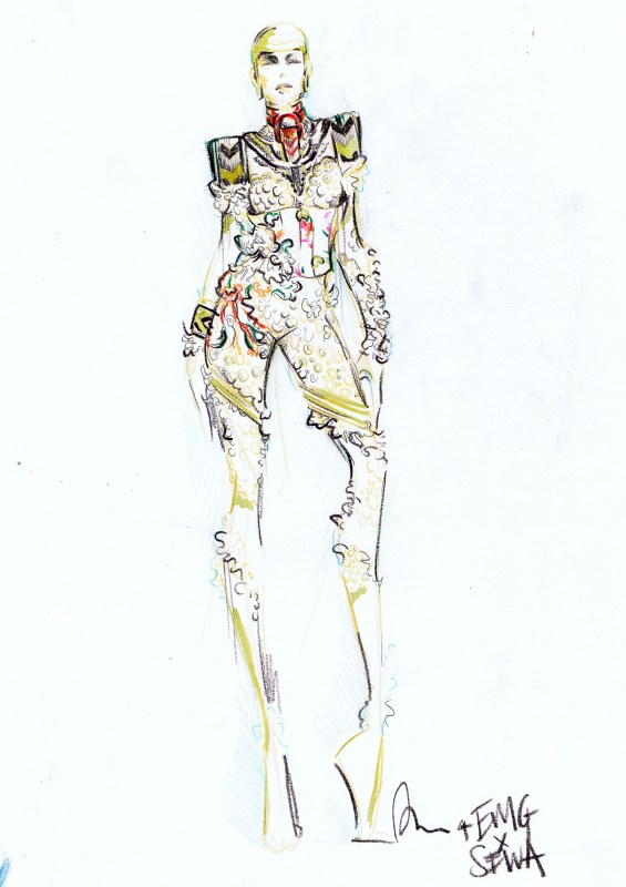 EMG X SEWA LFW Illustration