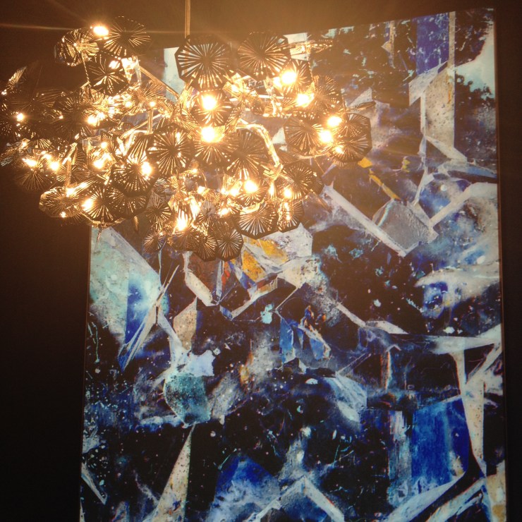 Crystalline pendant light by Claire Norcross, £295.00