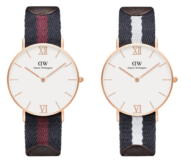Grace London and Grace Glasgow watches, £179 from Daniel Wellington 