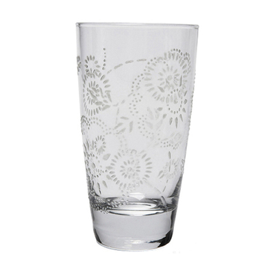 Floral drink glass from Dwell - £2.95