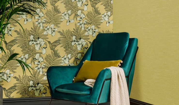 Hummingbird-Mustard-Wallpaper